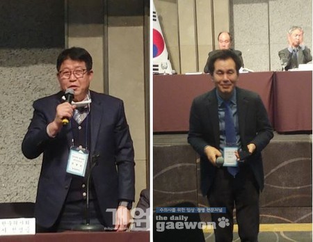 (좌) 전병준 당선인, (우) 주병구 당선인