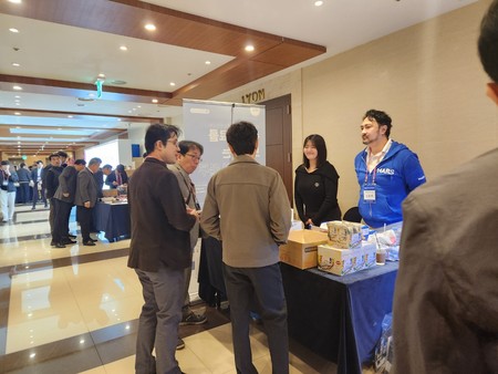 △한국마즈가연수교육에 부스로 참여했다.