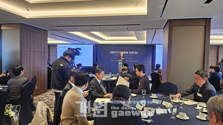 이영섭 뉴스1 대표이사가 인사말을 하고 있다.